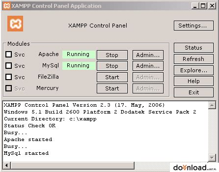 xampp pobierz.